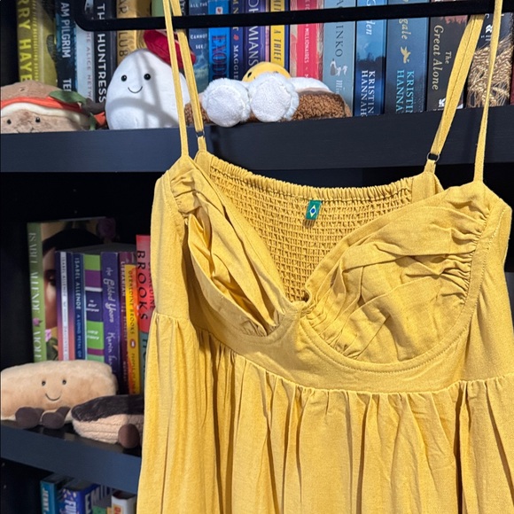 FARM Rio Yellow Maxi Dress - Picture 2 of 14